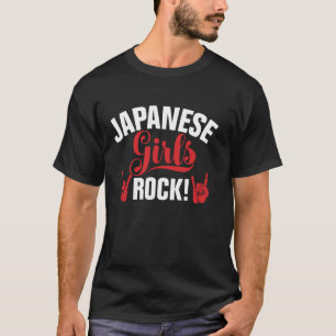 Japans Meisjes Rock Japans Lange Mouw T Shirt
