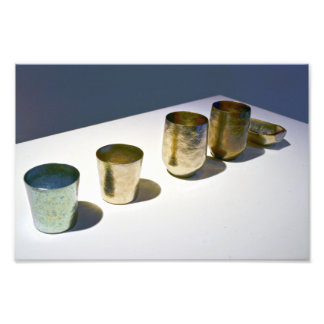 Japans metalen kunst poster