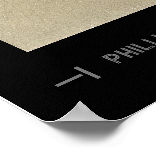 Japans minimalistisch Poster (Hoek)