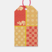Japans Mix Patroon Cadeaulabel (Voorkant)