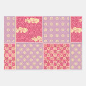 Japans Mix Patroon Inpakpapier Vel (Voorkant 2)
