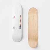 Japans modern design "Kanji" "katakana" Persoonlijk Skateboard (Voorkant)