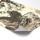  japans monniktattoo poster (Hoek)