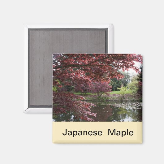 Japans monster in Van Dusen Garden Magneet (Voorkant / Achterkant)