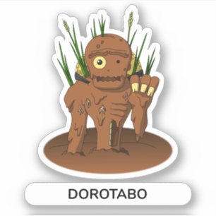 Japans Monster Modder Man Dorotabo Sticker