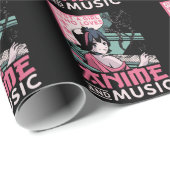 Japans muzikant van Anime Cadeaupapier (Rol Hoek)