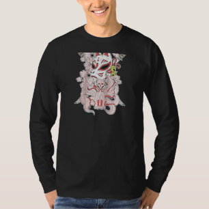 Japans Mythisch Keukenmasker Nine Taile T-shirt