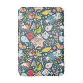 Japans naadloos patroon badmat (Voorkant Verticaal)