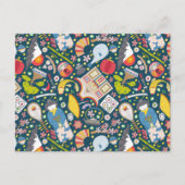 Japans naadloos patroon briefkaart (Voorkant)