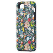 Japans naadloos patroon Case-Mate iPhone case (Achterkant Links)