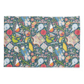 Japans naadloos patroon kussensloop (Achterkant-Links)