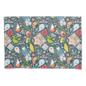 Japans naadloos patroon kussensloop (Voorkant-Links)