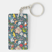 Japans naadloos patroon sleutelhanger (achterkant)