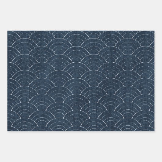 Japans naaipatroonverlooppapier inpakpapier vel (Voorkant 3)