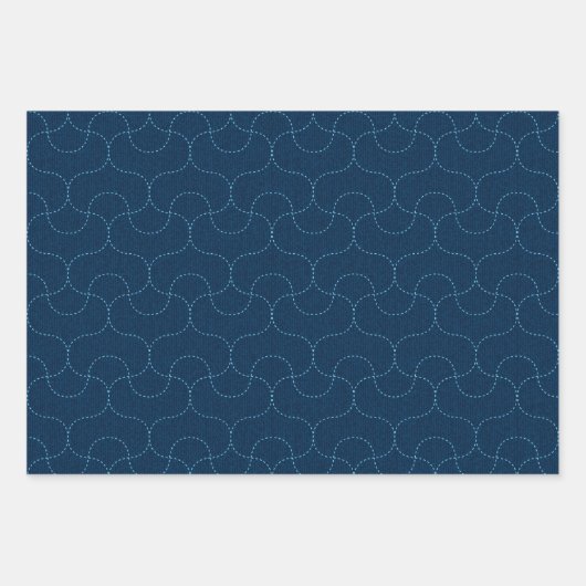 Japans naaipatroonverlooppapier inpakpapier vel (Voorkant 2)