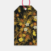 Japans najaar laat Antiek rijke klassieke kunst ac Cadeaulabel (Voorkant)