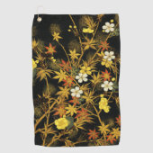 Japans najaar laat Antiek rijke klassieke kunst ac Golfhanddoek (Voorkant)