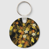 Japans najaar laat Antiek rijke klassieke kunst ac Sleutelhanger (Voorkant)