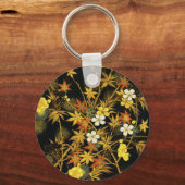 Japans najaar laat Antiek rijke klassieke kunst ac Sleutelhanger (Voorkant)