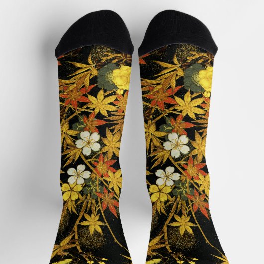 Japans najaar laat Antiek rijke klassieke kunst ac Sokken (Top)