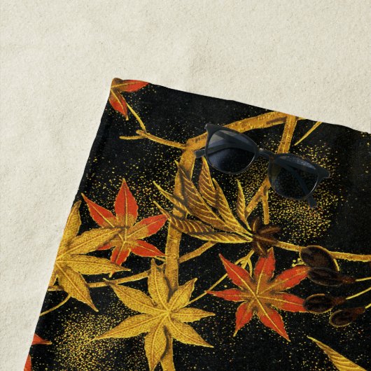 Japans najaar laat Antiek rijke klassieke kunst ac Strandlaken (In situ)