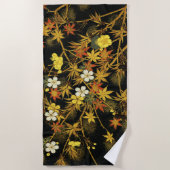 Japans najaar laat Antiek rijke klassieke kunst ac Strandlaken (Voorkant)