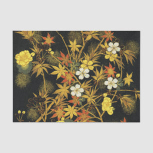 Japans najaar laat Antiek rijke klassieke kunst ac Tissuepapier