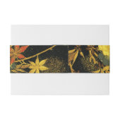 Japans najaar laat Antiek rijke klassieke kunst ac Uitnodigingen Wikkel (Achterkant Voorbeeld)