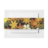 Japans najaar laat Antiek rijke klassieke kunst ac Uitnodigingen Wikkel (Voorkant Voorbeeld)