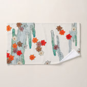 Japans najaar verlaat traditioneel patroon Bad Handdoek (Handdoek)