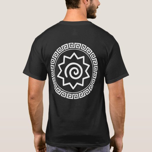 Japans Naruto-patroon T-shirt (Achterkant)