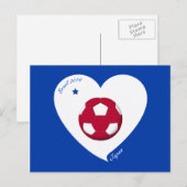 Japans nationaal voetbalteam Japan 2014 Nippon Briefkaart (Voorkant / Achterkant)