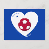 Japans nationaal voetbalteam Japan 2014 Nippon Briefkaart (Voorkant)