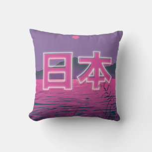 Japans Neon Kussen