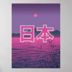 Japans Neon Poster