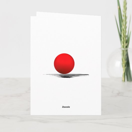 Japans nieuwjaar feestdagen kaart (Achterkant)