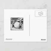 Japans Nieuwjaar - kinderen in de sneeuw Briefkaart (Achterkant)