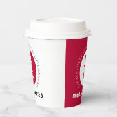 Japans nieuwjaar Shogatsu Japan Nippon Flag Papieren Bekers (Links)