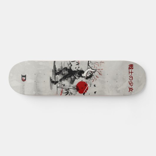 Japans Ninja Girl Dd Brand Skateboard (Horizontaal)
