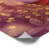 Japans Noh Mask Fantasy Art Poster (Hoek)