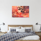 Japans Noh Masker Fantasy Kunst Canvas Afdruk (Insitu (Slaapkamer))