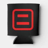 Japans nummer twee 二 【 Ni 】 Kanji Blikjeskoeler (Voorkant)