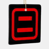 Japans nummer twee 二 【 Ni 】 Kanji Keramisch Ornament (Rechts)