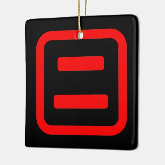 Japans nummer twee 二 【 Ni 】 Kanji Keramisch Ornament (Links)