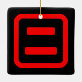 Japans nummer twee 二 【 Ni 】 Kanji Keramisch Ornament (Achterkant)