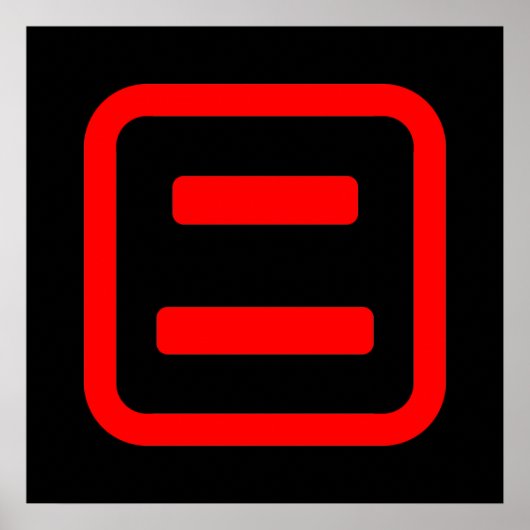 Japans nummer twee 二 【 Ni 】 Kanji Poster (Voorkant)