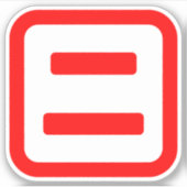 Japans nummer twee 二 【 Ni 】 Kanji Sticker (Voorkant)