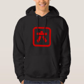 Japans nummer zes 六 【 Roku 】 Kanji Hoodie (Voorkant)