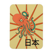 japans octopuspatroon magneet (Verticaal)