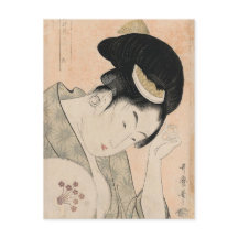  Japans Oegkio-e Woman Portret I
